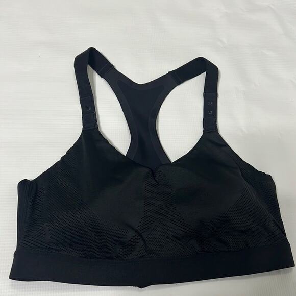 SALOMON SPORTS ATHLETIC BRA BLACK SIZE 34B - Picture 1 of 6